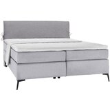 Hom`in POSTELJA BOXSPRING 140 cm x 200 cm , tekstil siva, svetlo siva Cene