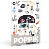 Poppik Edukativni poster s nalepnicama Mini otkrića: BOOO! Crna boja 3+ | Eponuda.com