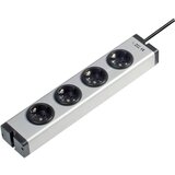 Ehmann Razdelilna letev brez stikala 4-delna aluminij\, varnostni kontakt 0600x00042031, (20641574) Cene