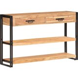 vidaXL Komoda 120x30x75 cm trden akacijev les | Shoptok.si
