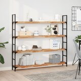  Plutajuće police 2 kom 140x20x4 cm Masivno drvo akacije s uljnim premazom | shoptok.hr