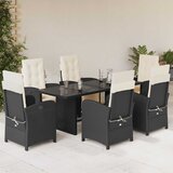  9-dijelni vrtni blagovaonski set s jastucima od poliratana | shoptok.hr