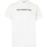 Karl Lagerfeld jeans Majica črna / bela Cene