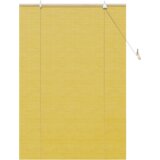 vidaXL Zavjese i sjenila sa zavjesama Žuta 100 x 160 cm bambus | shoptok.hr