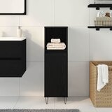  Kupaonski ormar Crni hrast 30 x 30 x 100 cm Konstruirano drvo | shoptok.hr
