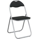  Zložljiva stolica 2 pcs Črna in siva 48 x 43,5 x 81 cm, (5000296794) Slike