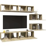  6-dijelni set TV ormarića boja hrasta sonome od iverice | shoptok.hr