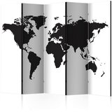 Artgeist PARAVAN 225/172/3 cm črna, bela | Shoptok.si