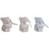  Plišane igračke Home ESPRIT Plava Bež Roza Poliester 20 x 10 x 15 cm (3 kom.) | shoptok.hr