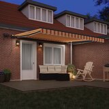  Skrovita tenda žuta i narančasta 400 ×350 cm tkanina | Eponuda.ba