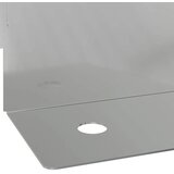  Ograda oko Travnjaka 10 kom. 102 x 4 x 4 cm Čelik Srebrna - Pocinčani čelik 10 4 cm | shoptok.hr