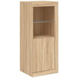  Komode s LED svjetlima 3 kom boja hrasta sonome | shoptok.hr