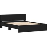  Okvir za krevet s uzglavljem crni 140x190 cm | Eponuda.ba