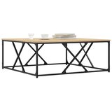  Stolić za kavu boja hrasta 100 x 100 x 40 cm konstruirano drvo | shoptok.hr