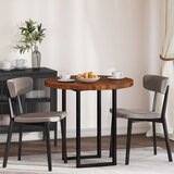  Gornji dio stola Svijetlosmeđa Ø 80 x 4 cm Čvrsto Hrastovo Drvo | shoptok.hr