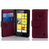 Cadorabo Ohišje, združljivo z Nokia Lumia 520 / 521 v pastelno vijolično - Zaščitni ovitek iz teksturiranega umetnega usnja in žep za kartice, (20551146) | Shoptok.si