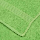vidaXL Komplet brisač 12-delni zelena 360 gsm 100% bombaž | Shoptok.si