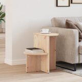 vidaXL Bocni stol 50 x 40 x 50 cm Čvrsta borova drva | shoptok.hr