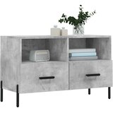 TV ormarić boja betona 80 x 36 x 50 cm konstruirano drvo | shoptok.hr