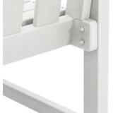 vidaXL vrtne stolice za blagovanje 6 kom Bijele 65.5x55.5x88 cm HDPE | shoptok.hr