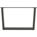  Noge blagovaonskog stola V-oblika 2 kom antracit 70x(42-43 3)cm | shoptok.hr