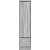 vidaXL Visoka omara siva sonoma 29,5x34x119,5 cm inženirski les | Shoptok.si
