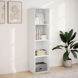 vidaXL Regal za knjige bijeli 40x30x152 cm od konstruiranog drva | shoptok.hr
