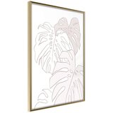  Poster - Beige Leaves 40x60 Cijene