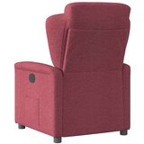  Naslanjač vinsko rdeče blago | Shoptok.si