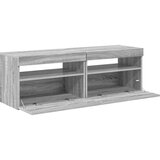 TV ormarići 2 kom s LED svjetlima boja hrasta sonome 60x35x40cm | shoptok.hr