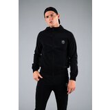 Hydrogen Men's Sweatshirt Tech FZ Sweatshirt Skull Black M cene