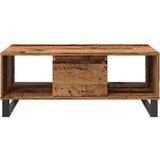  Stolić za kavu boja staro drvo 90x50x36 5 cm konstruirano drvo | shoptok.hr