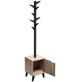 5five Stalak za kapute RAME 169x35 cm crna/smeđa | Eponuda.com