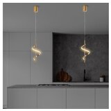 Opviq LED viseča svetilka v zlati barvi ø 16 cm Likma – | Shoptok.si