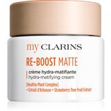 Clarins My Re-Boost Matte Hydra-Matifying cream matirajoča vlažilna krema za mastno kožo 50 ml Cene