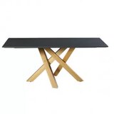 Mita Sto trpezarijski X-160 Antracit/natur Cijene