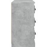  Komoda siva boja betona 70x35,5x67,5 cm od konstruiranog drva | Eponuda.com