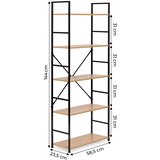 Modern Home LOFT drvene police za knjige, 5 razina | shoptok.hr