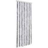 vidaXL Zastor protiv insekata sivo-bijeli 56 x 185 cm šenil | shoptok.hr