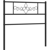  Metalno zamjensko uzglavlje crno 75 cm | shoptok.hr