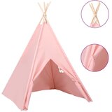 Dječji šator tipi od breskvine kore ružičasti 120x120x150 cm | shoptok.hr
