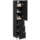  Highboard Crni hrast 34,5 x 34 x 90 cm Konstruirano drvo | Eponuda.com