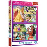 Trefl Disney Princeske 2x70 kosov - | Shoptok.si