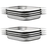  Posude Gastronorm 8 kom GN 1/2 40 mm od nehrđajućeg čelika | shoptok.hr