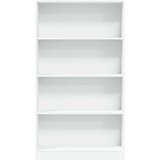 vidaXL Knjižna omara bela 80x24x143 cm inženirski les Cene