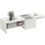 HOMCOM Kuhinjska miza iverna plošča 110D x 52Š x 36V cm bela, (5000242680) | Shoptok.si