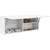  Kupaonski zidni ormarić bijeli 100x25x40 cm izrađeno drvo | shoptok.hr