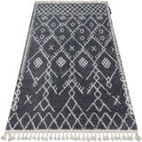 RugsX Preproge Preproga BERBER TANGER B5940 siva / bela 160x220 cm Siva | Shoptok.si
