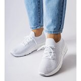 Gemre White sneakers adorned with silver thread Randolph | shoptok.hr