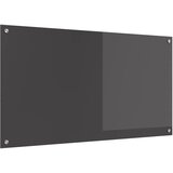  Kuhinjski zid Tamno siva 110 x 60 cm Staklo otporno na udarce | shoptok.hr